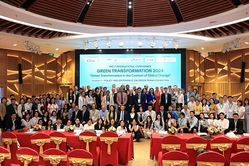 Nearly 140 Delegates Join the 1st International Conference  on Green Transformation 2024  “Green Transformation in the Context of Global Change”